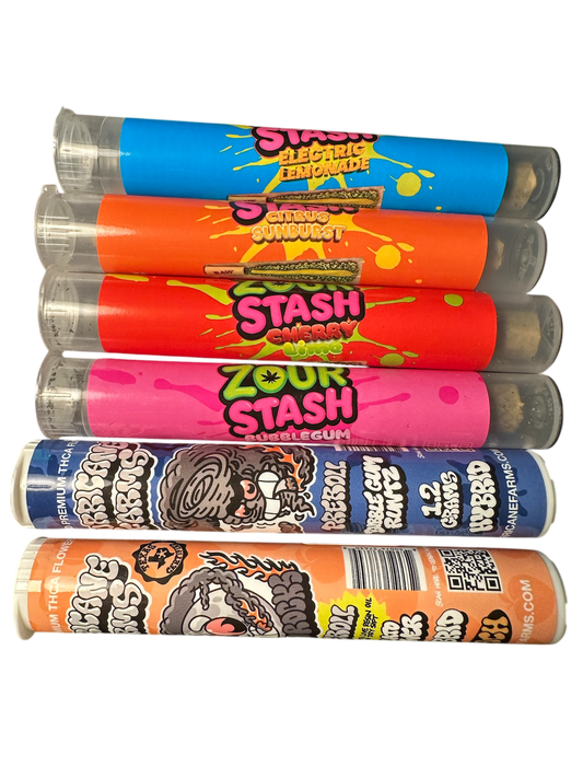 Zours & Hurricane Farms Pre-rolls