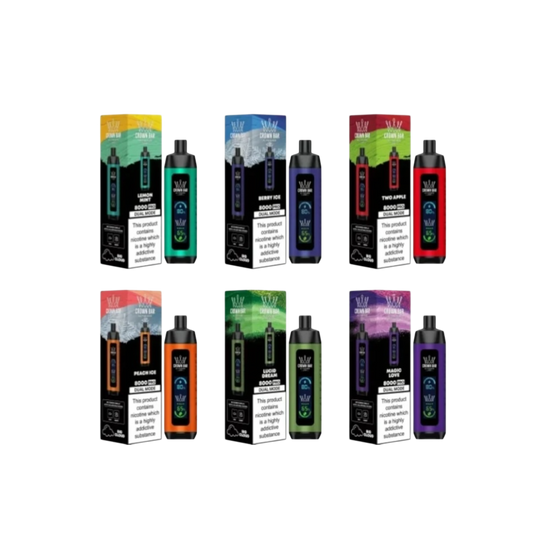 Crown Bar Al Fakher Disposable – Up to 60,000 Puffs