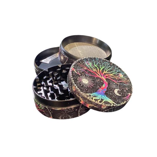 🌳 Tree of Life Grinder – 4 Piece (Large)