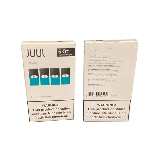 JUUL Menthol Pods – 5.0% Nicotine